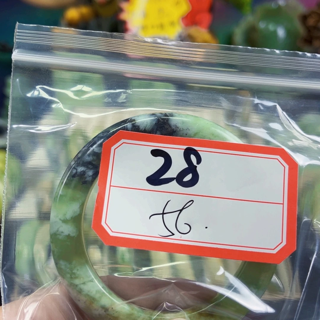 @****未镶嵌蛇纹石玉手镯