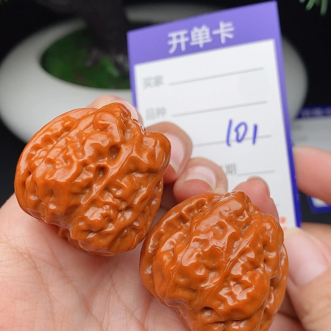 文玩核桃把件34蛤蟆头101