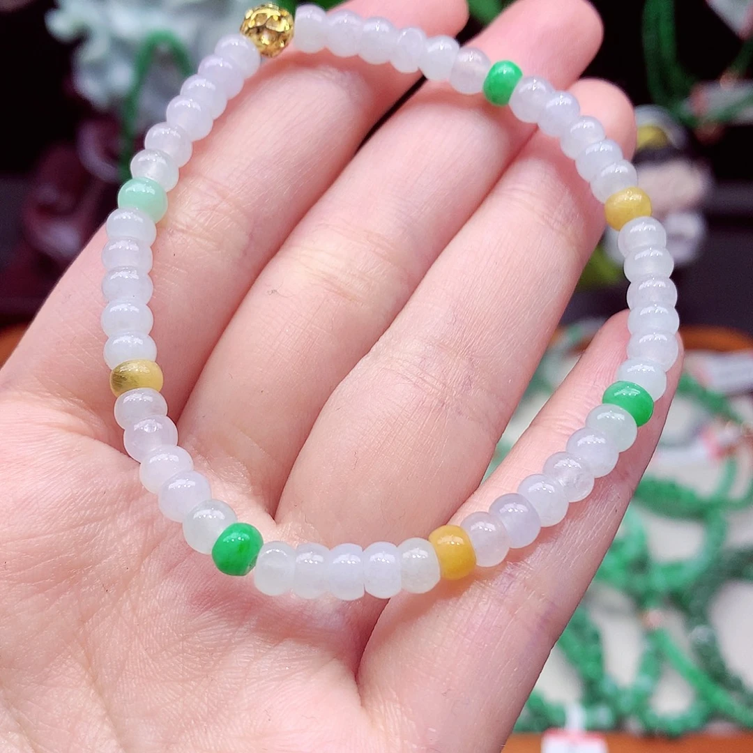 翡翠未镶嵌手链翡翠