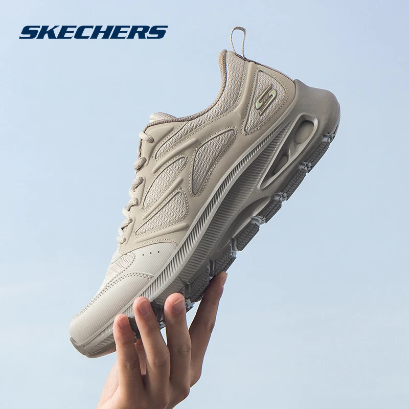 【达人专属】斯凯奇跑步鞋男新款休闲轻便运动鞋缓震透气跑鞋专柜款