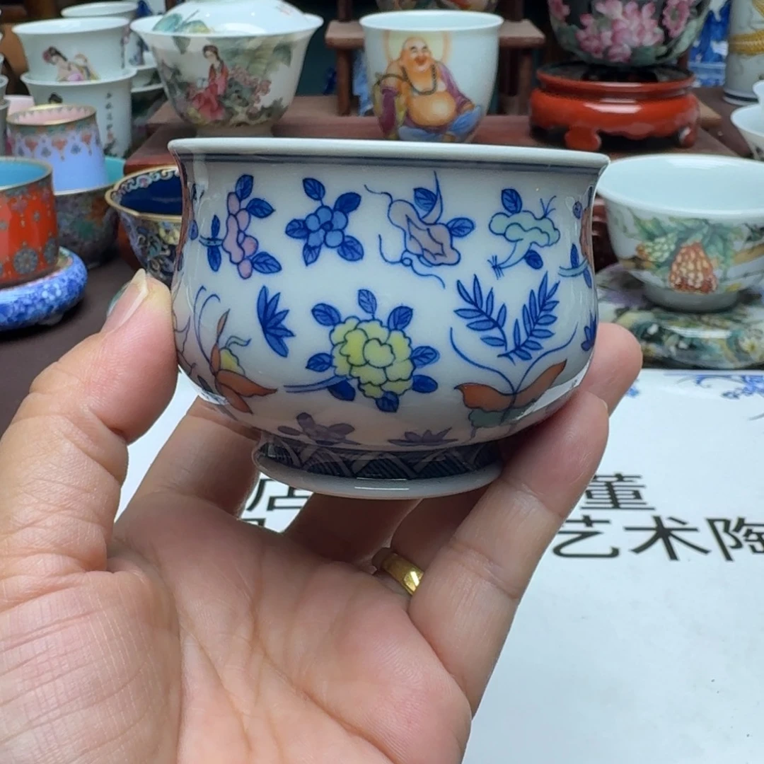 景德镇手工手绘展示