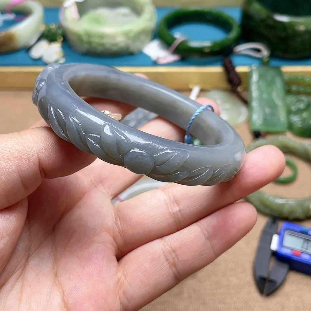 【闪购商品】和田玉手镯59圈口104未镶嵌