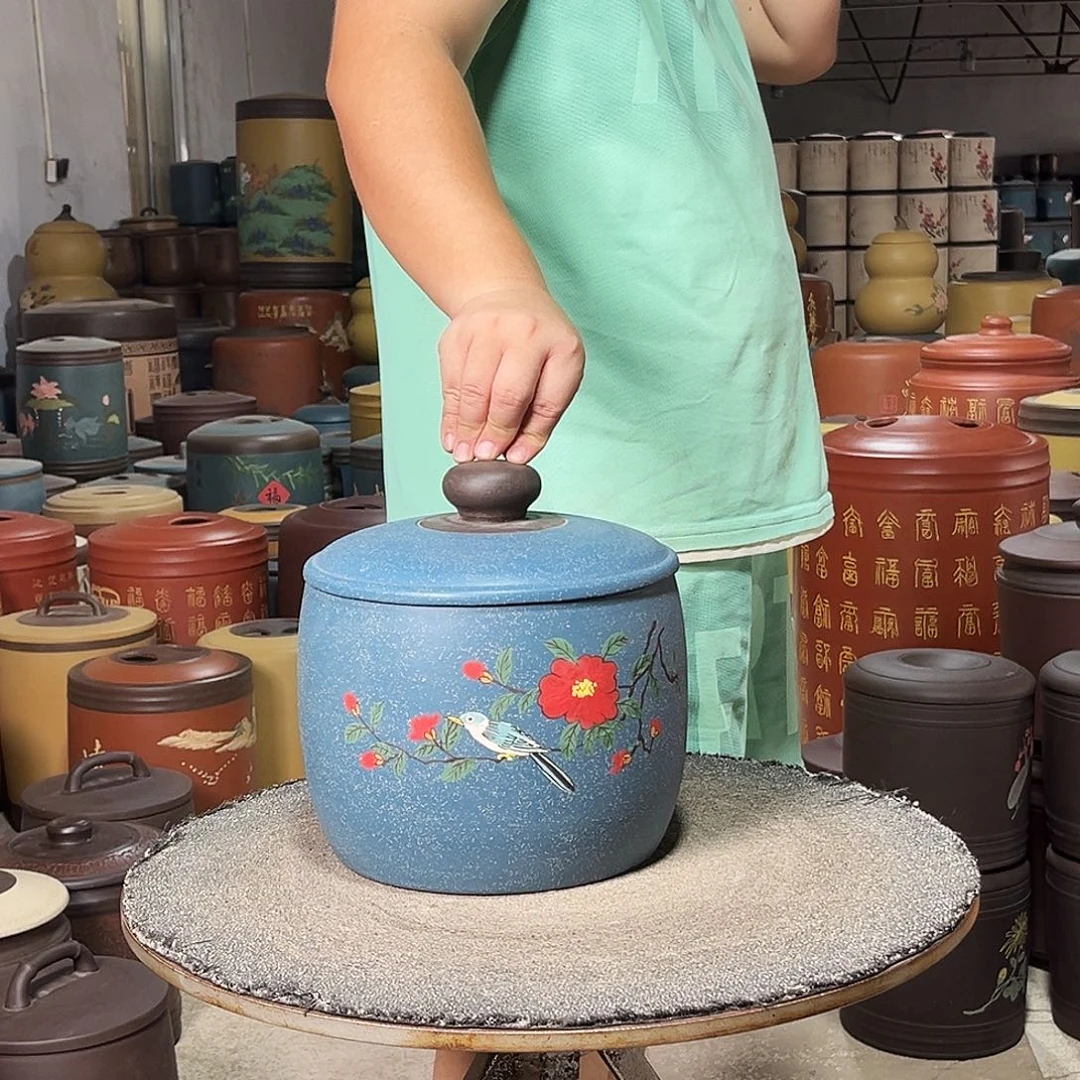 紫砂茶叶罐茶叶罐