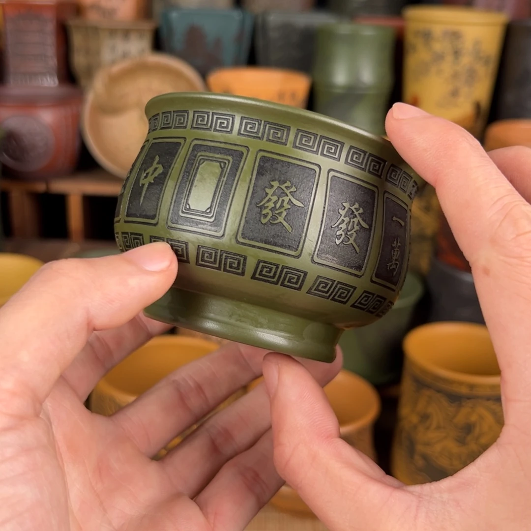 茶杯紫砂宜兴原矿紫砂杯