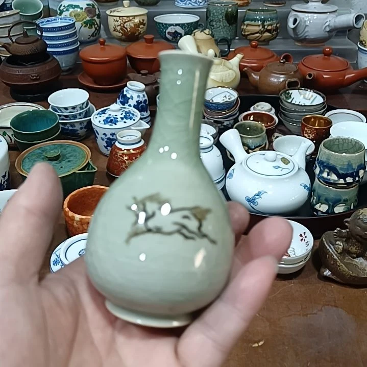 瓷片茶杯茶壶茶碗汤吞碟