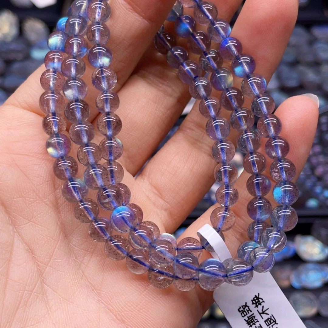 长石手串未镶嵌?*萱6左右