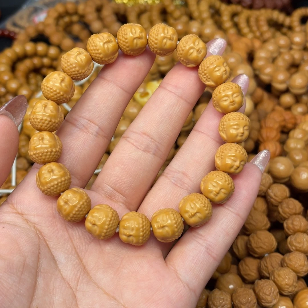 『***』手串猴头核桃全品小宝宝佛手串