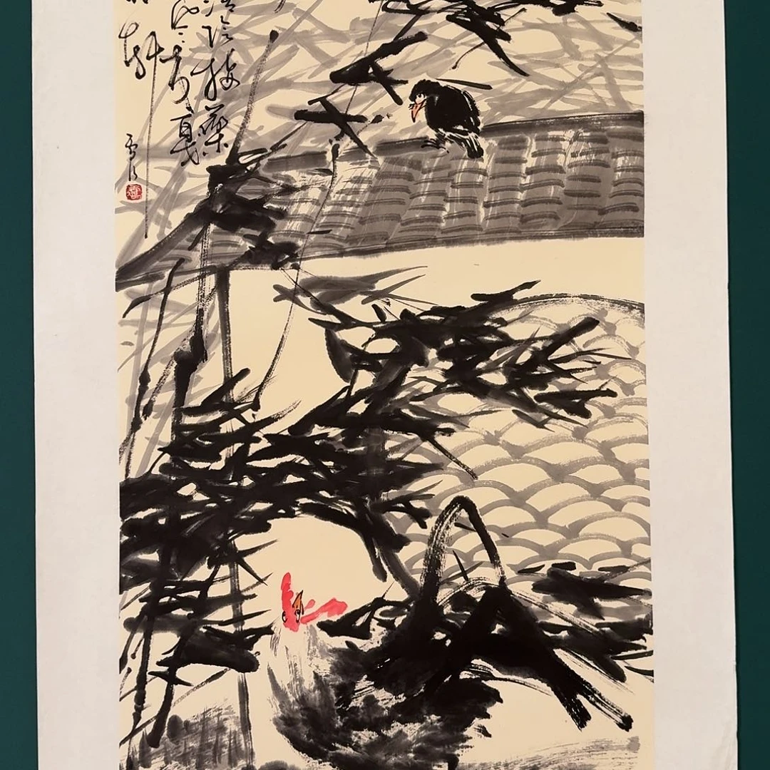国画雷公老师的作品