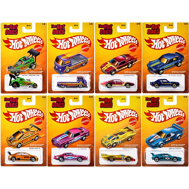 风火轮JBY68合金超级热大众T2保时捷宝马本田思域科迈罗菲亚特