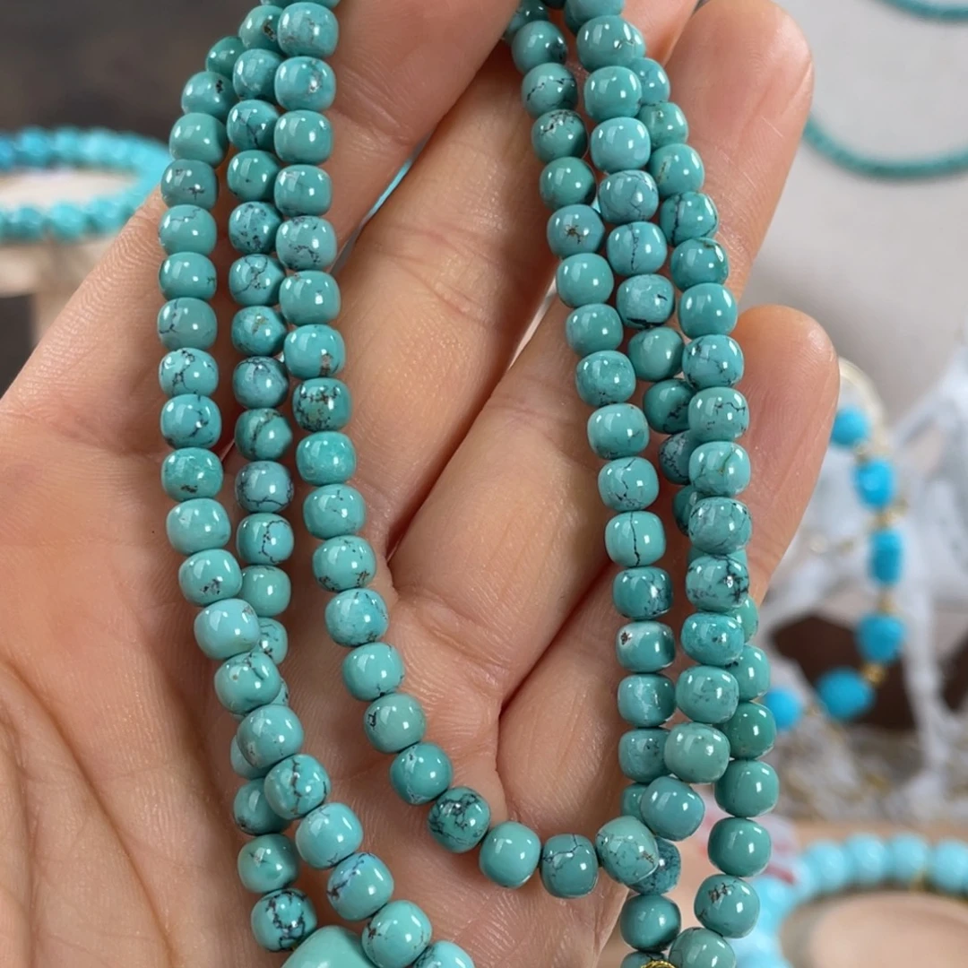 绿松石未镶嵌套链