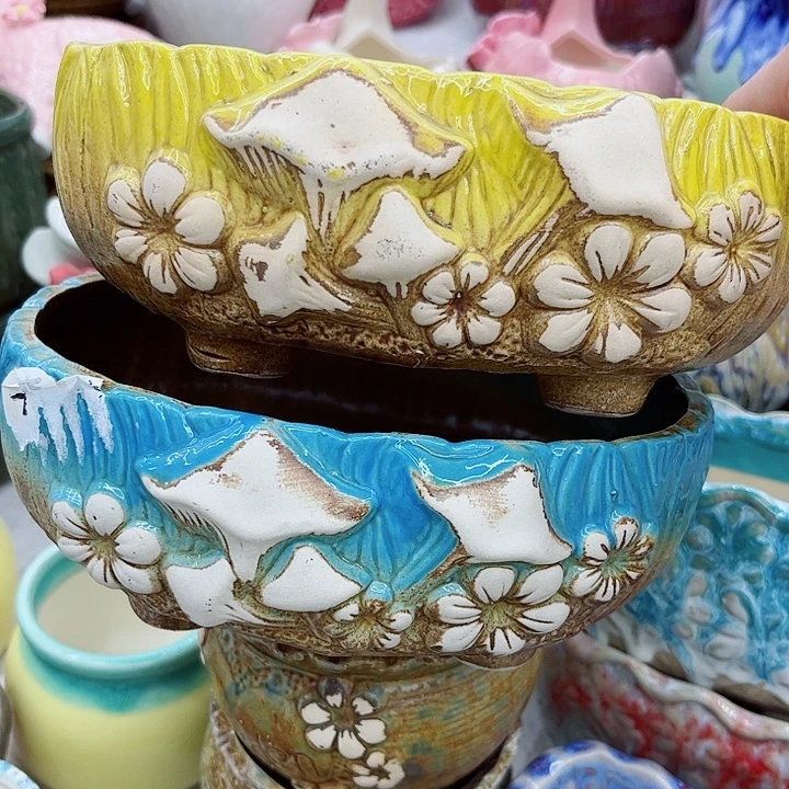 多肉绿植陶瓷花盆