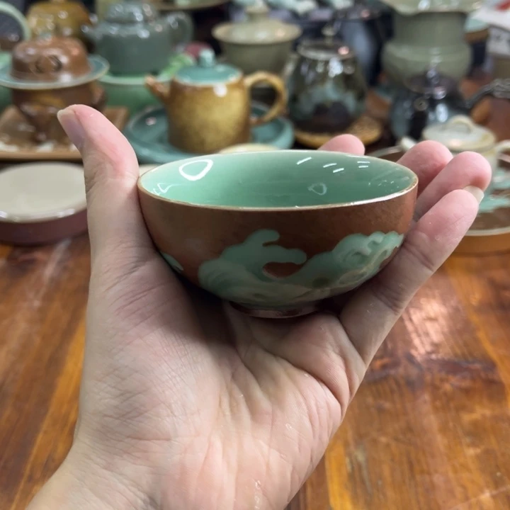 小仲青瓷茶器微瑕4225