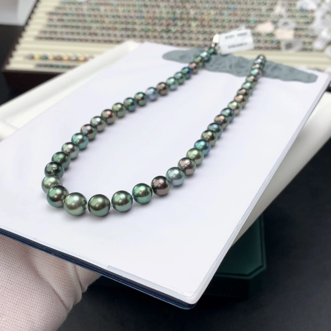 海水珍珠颈饰银S925镶嵌