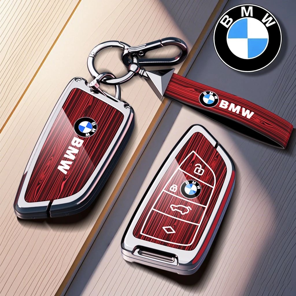 适用【宝马】钥匙套新款x3x5车钥匙套保护套i3x1五系车530刀锋款扣