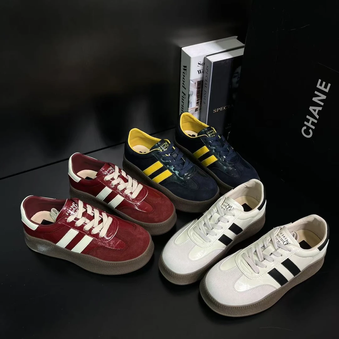 【花野序曲】厚底增高小白鞋新款时尚百搭休闲板鞋女507-71