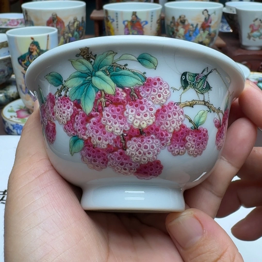 景德镇手工手绘展示