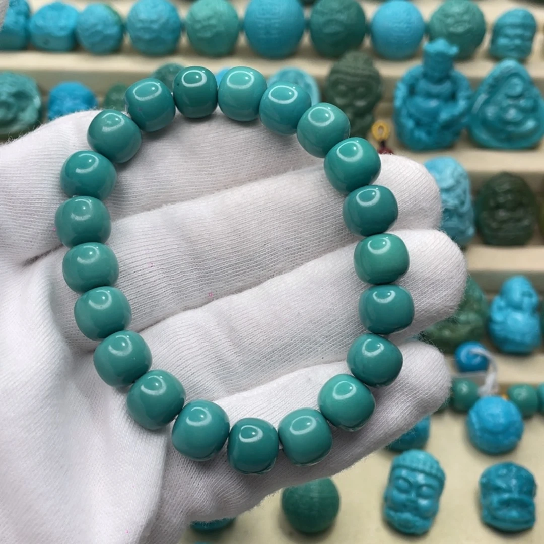 绿松石未镶嵌颈饰卡9