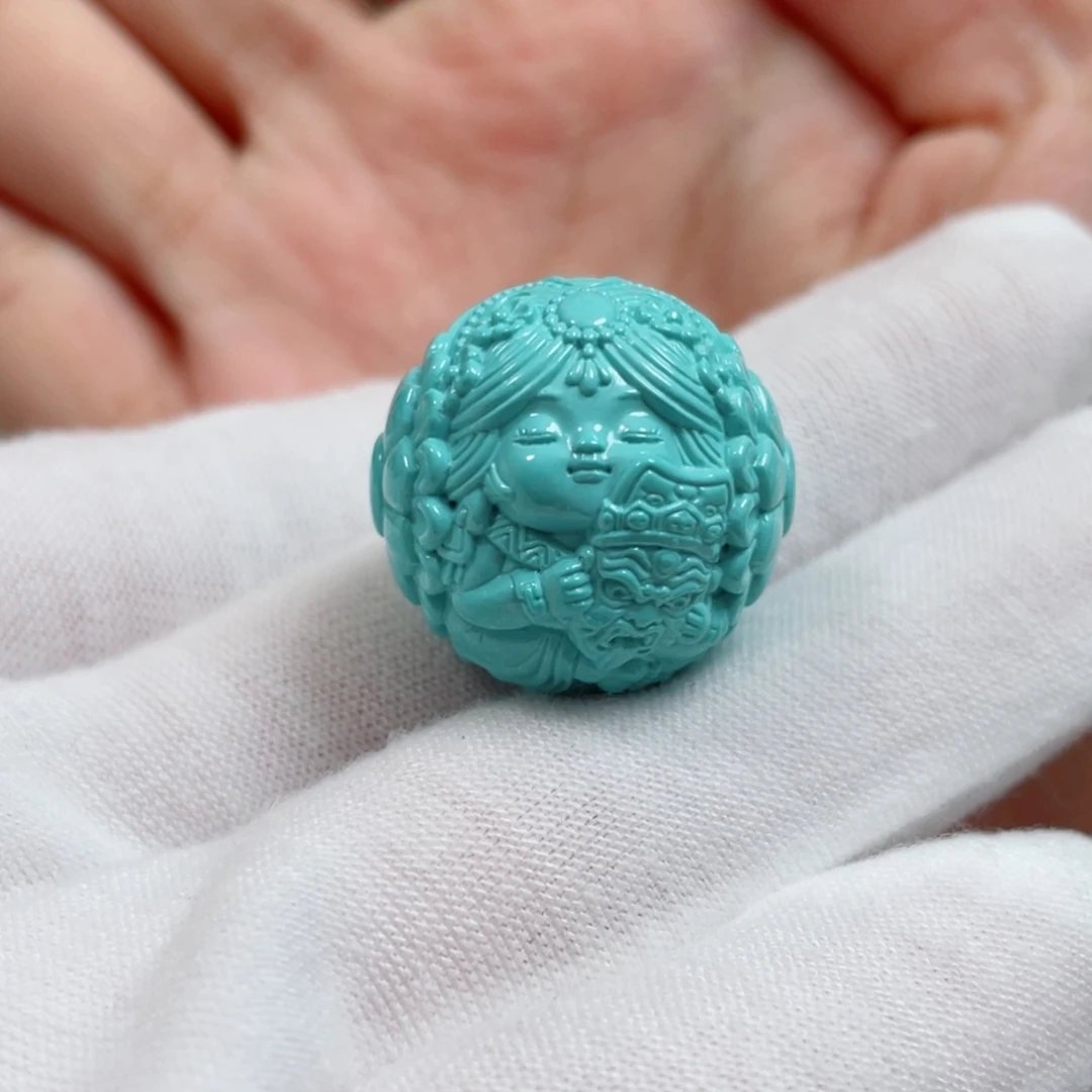 未镶嵌绿松石珠宝奇石