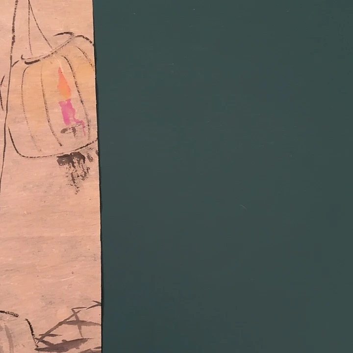 子***涵国画雷公老师画作画作