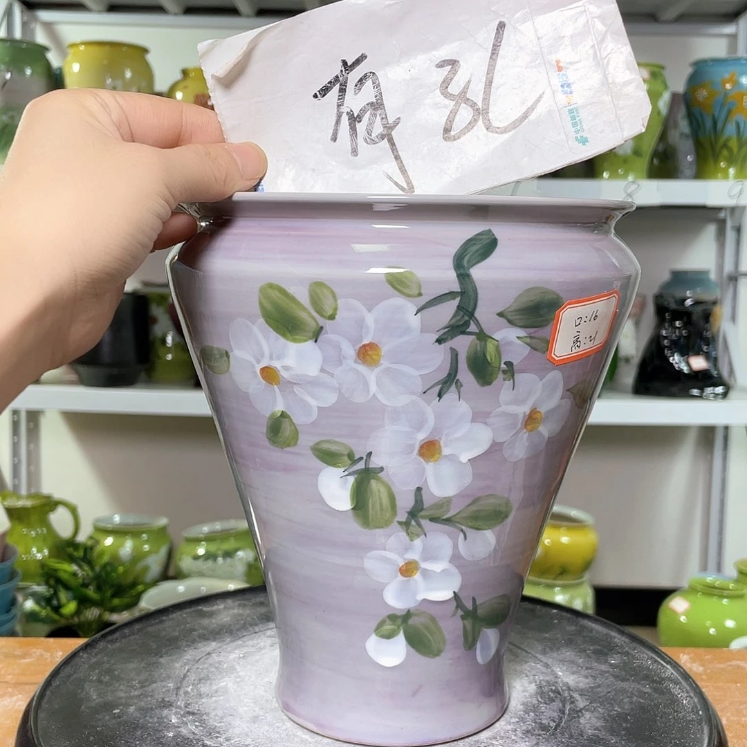 景德镇陶瓷花盆花器暇568