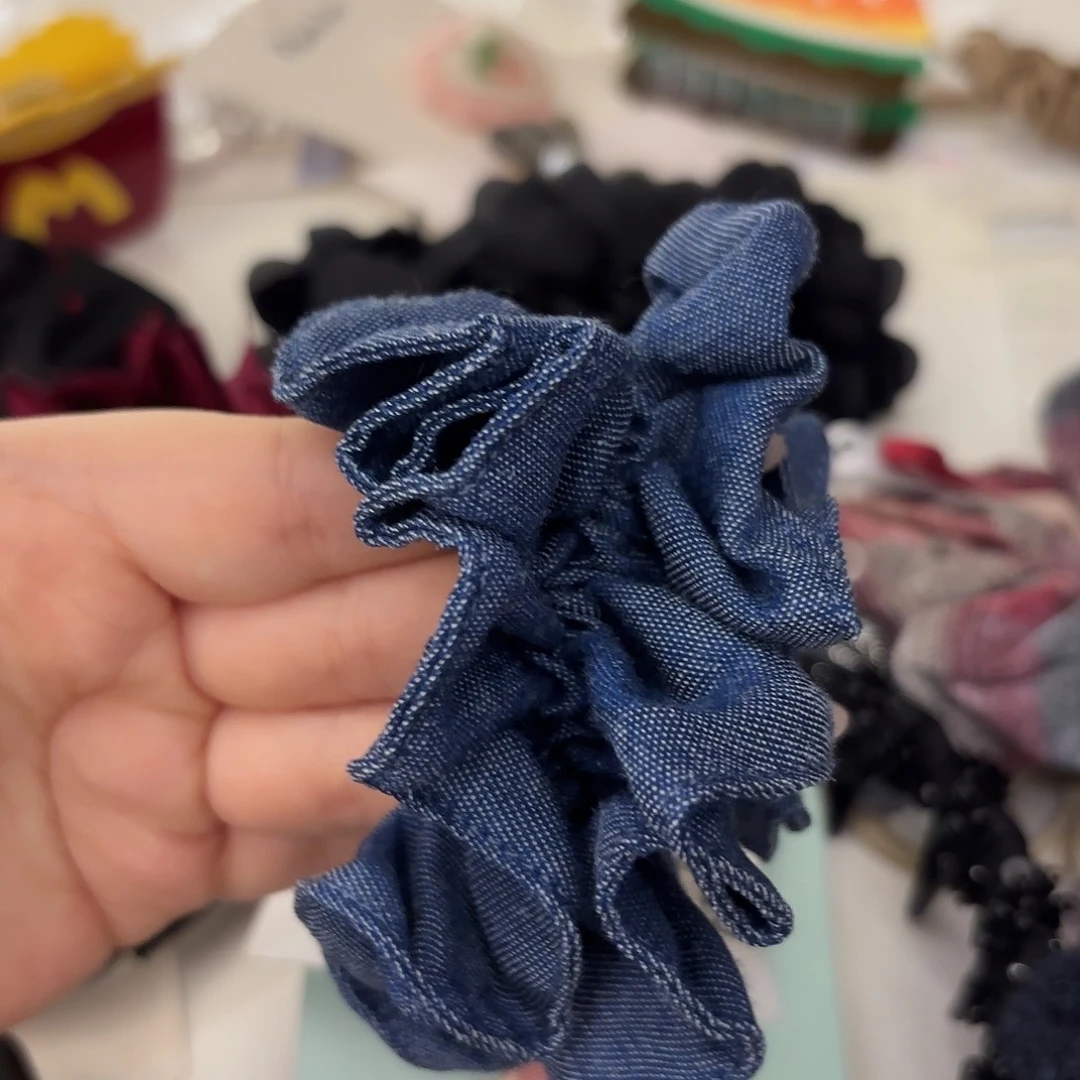 皮质铁合金发饰发夹