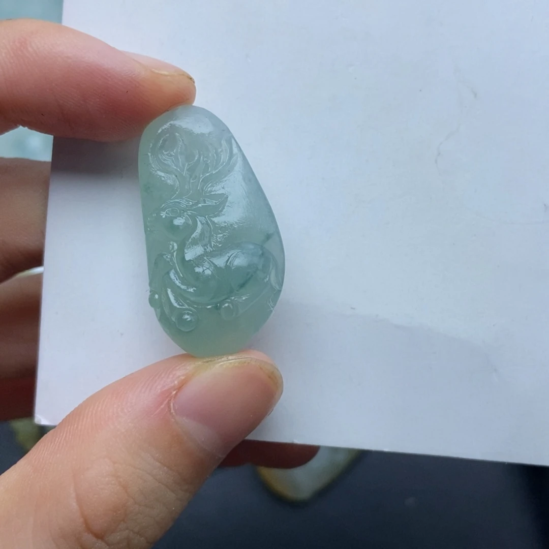 未镶嵌定制翡翠鹿