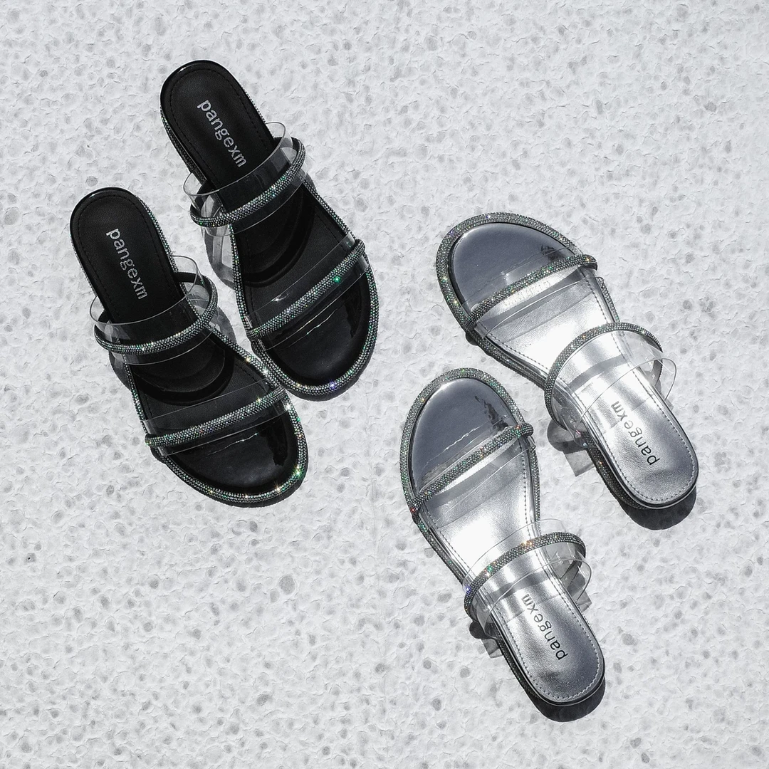 【PGXIAOM】润秀定制时尚凉鞋5381-01（跟高3.5左右）