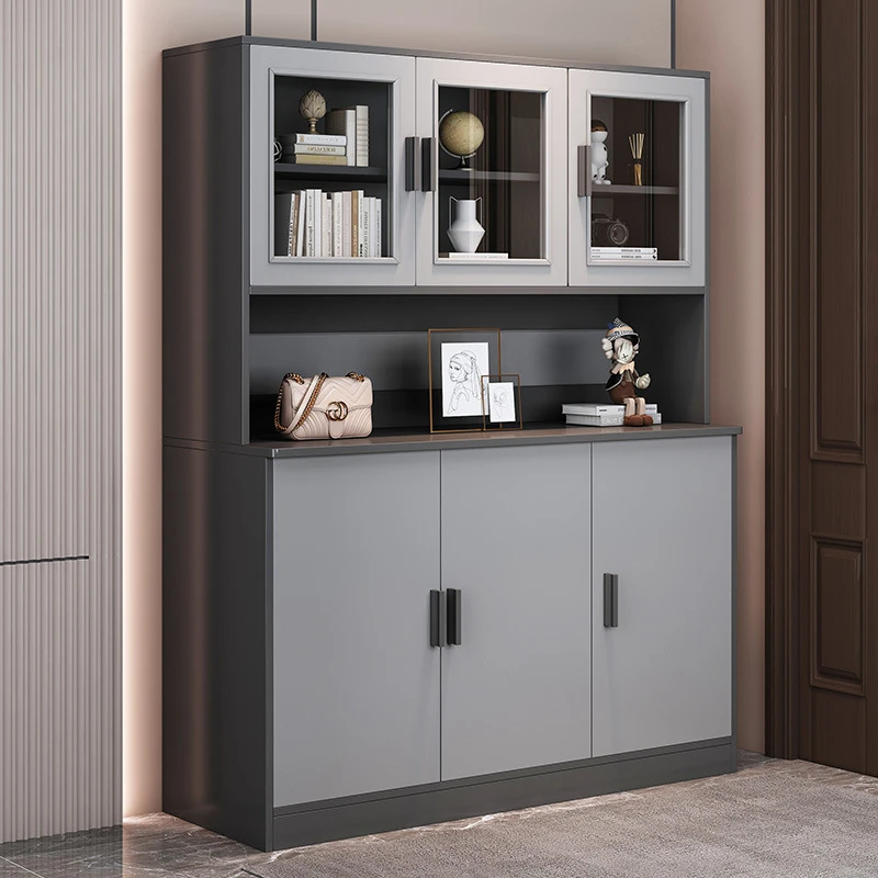 高立式鞋柜家用简易门厅进门靠墙一体玄关柜阳台耐用大容量储物柜