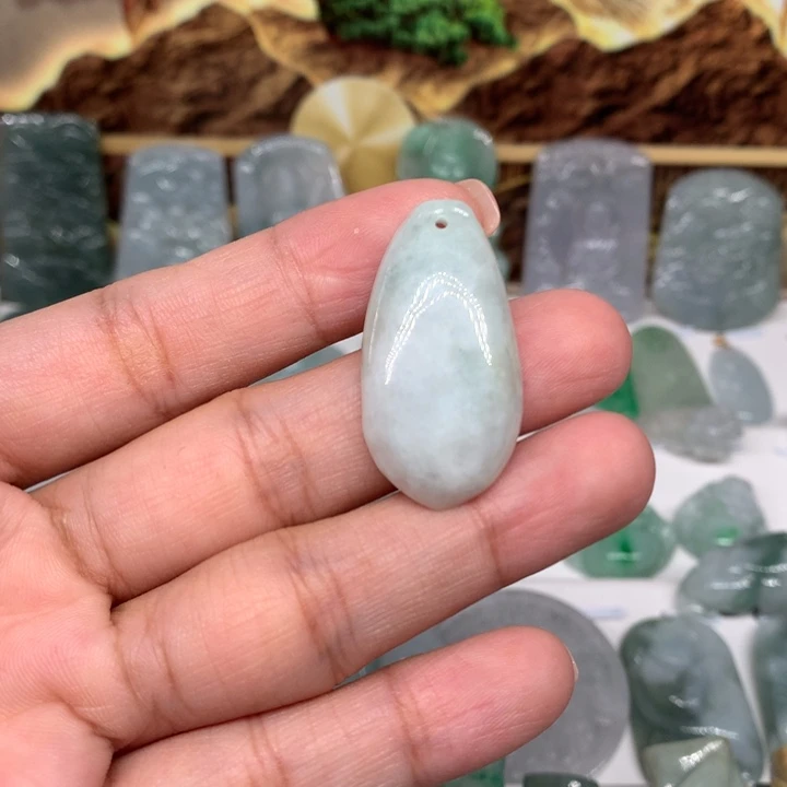 颈饰未镶嵌翡翠11