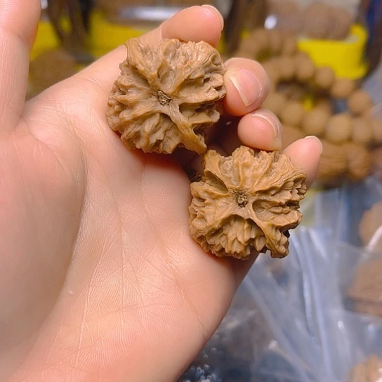 吊坠文玩核桃白狮子