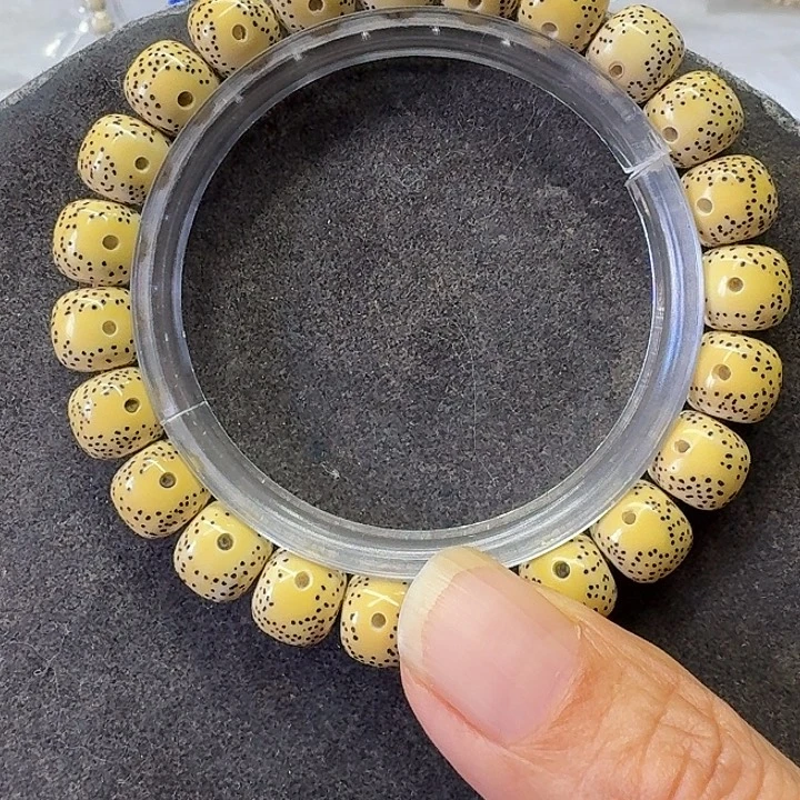 简***！星月菩提手串原生态10