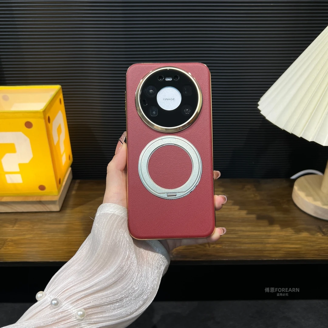 适用于华为mate80promax手机壳mate80磁吸支架mate80pro防摔后壳