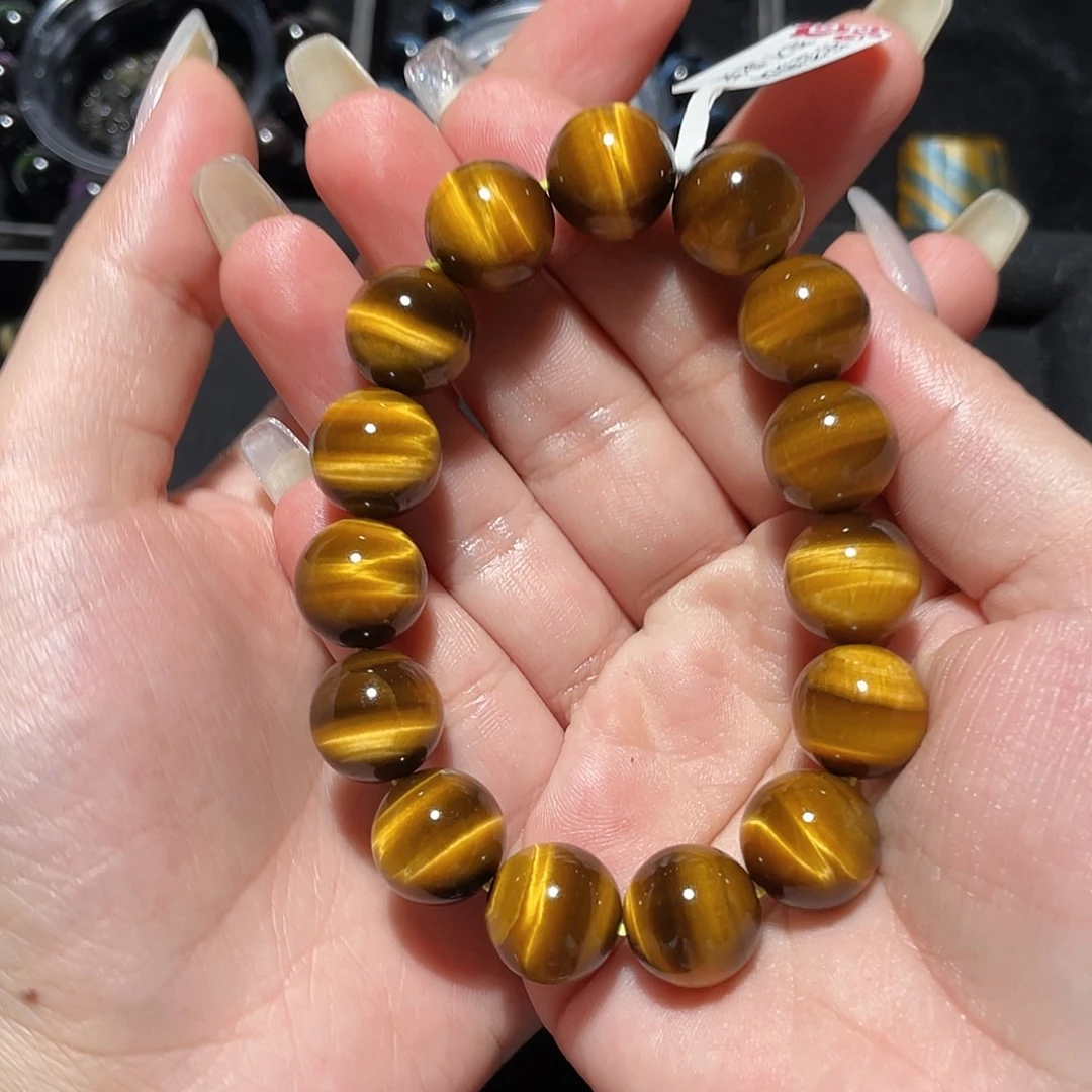 爱****未镶嵌手链木变石（虎睛石）