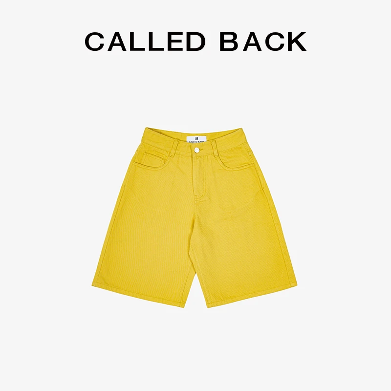 CALLED BACK夏季新款宽松百搭时尚五分裤休闲短裤女