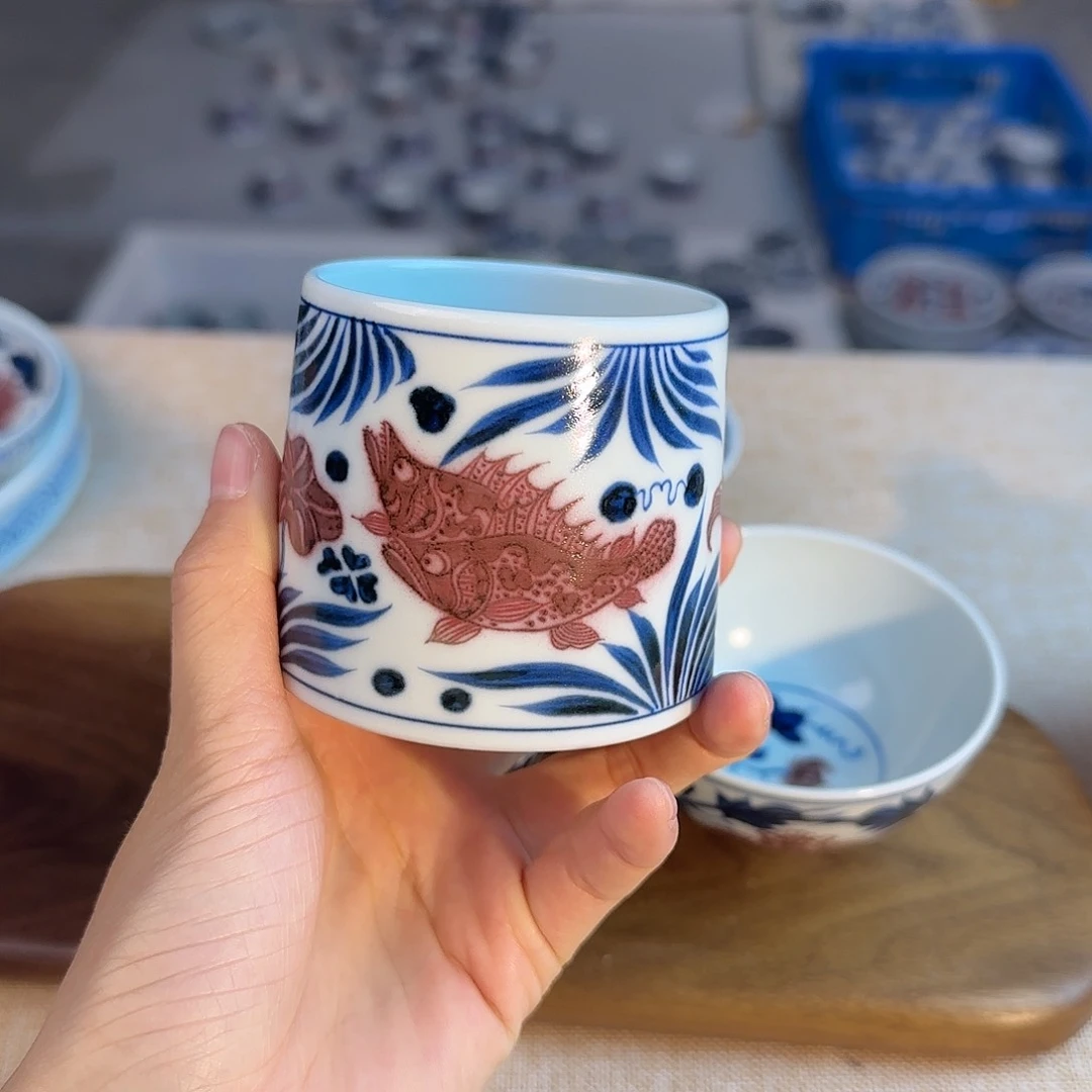 景德镇陶瓷学院手绘茶具