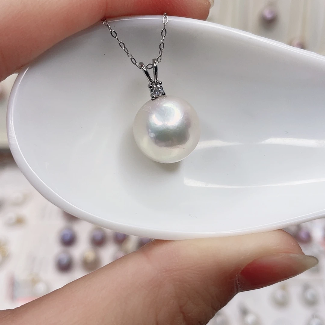 淡水珍珠合金吊坠(赠链)