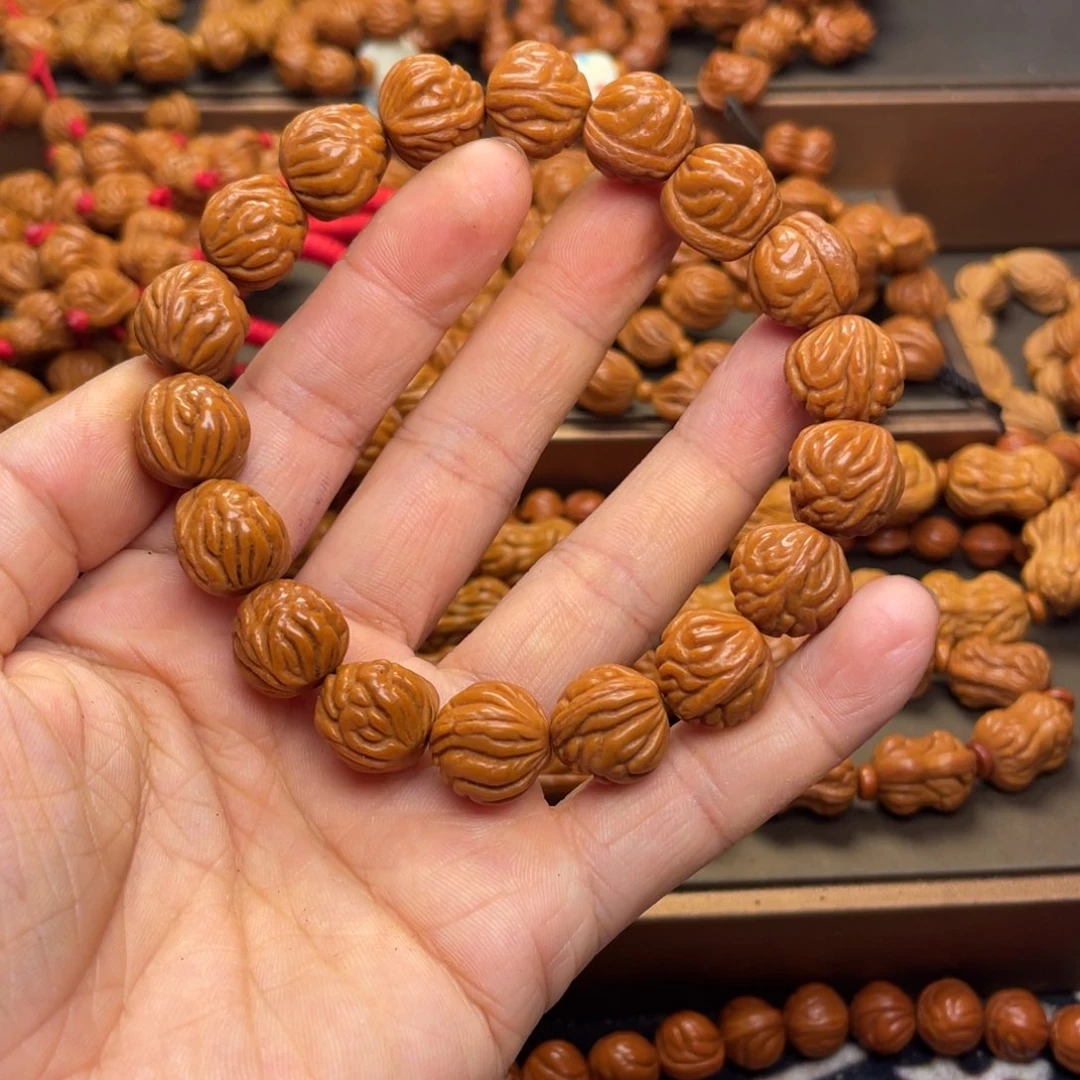 桃核手串龙纹桃核18