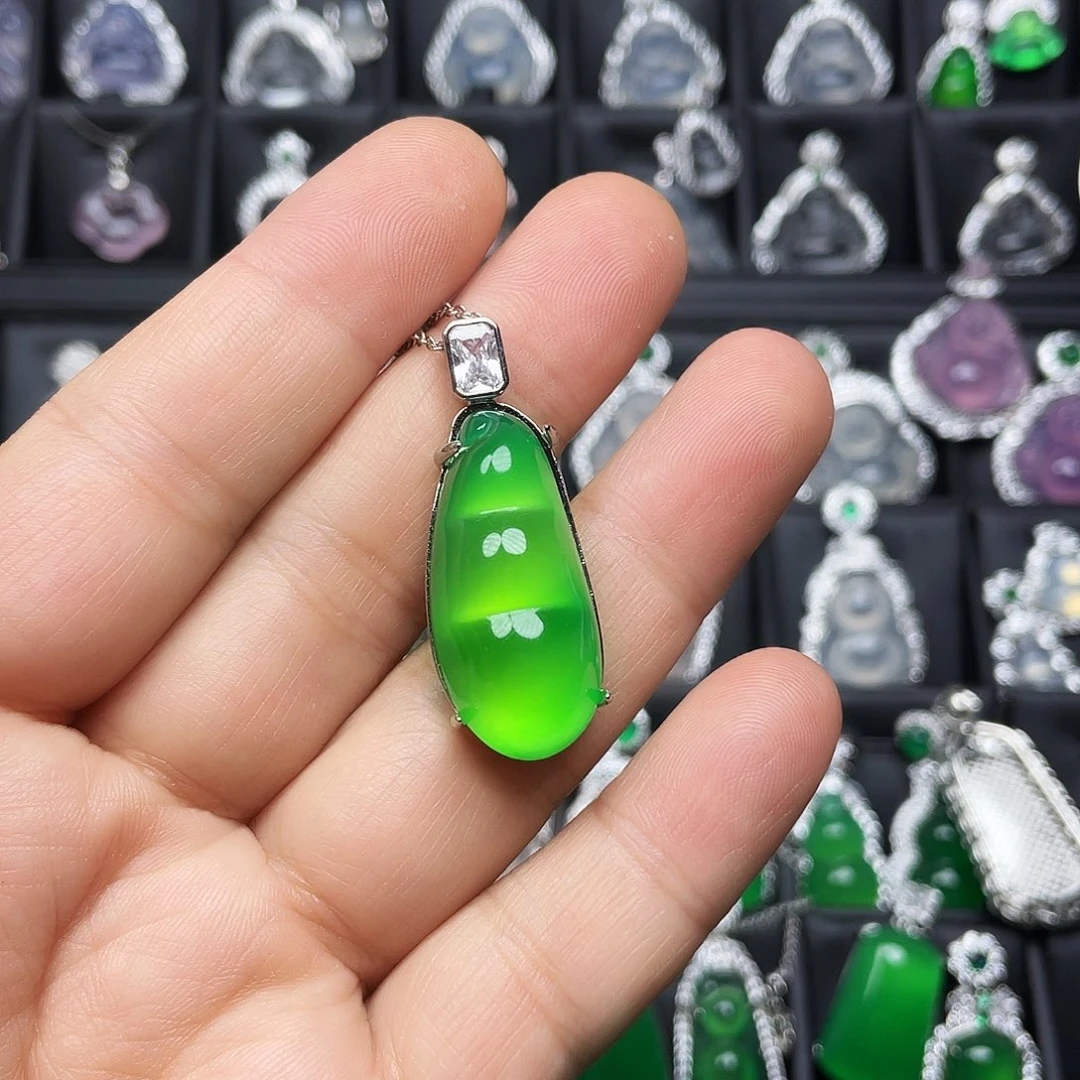 玛瑙/玉髓颈饰合金