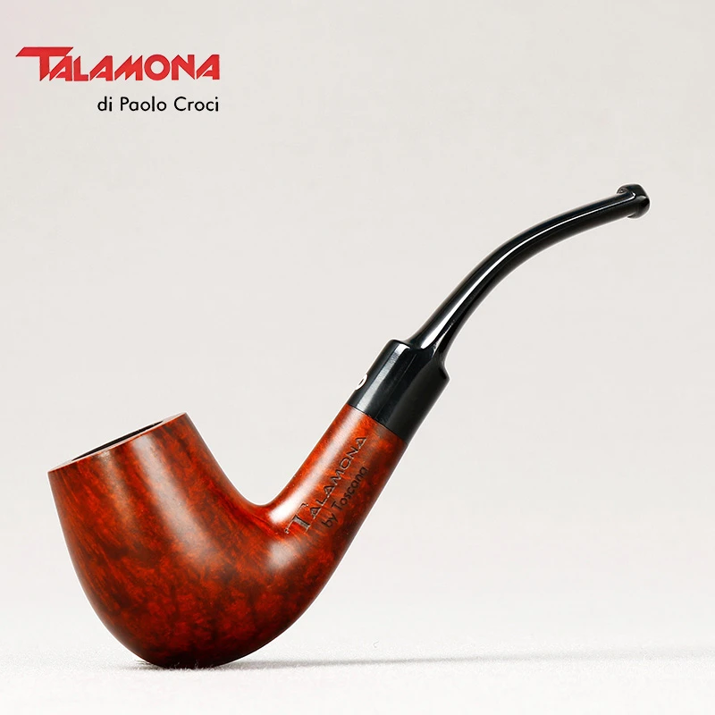意大利塔拉莫纳Talamona 哑光小弯斗 3毫米 石楠木烟斗
