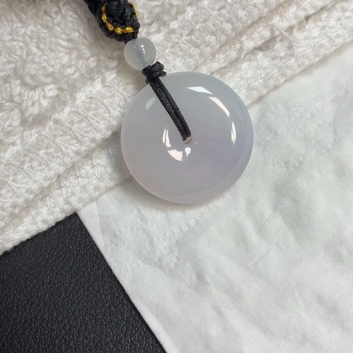 翡翠未镶嵌颈饰翡翠天然A货平安扣