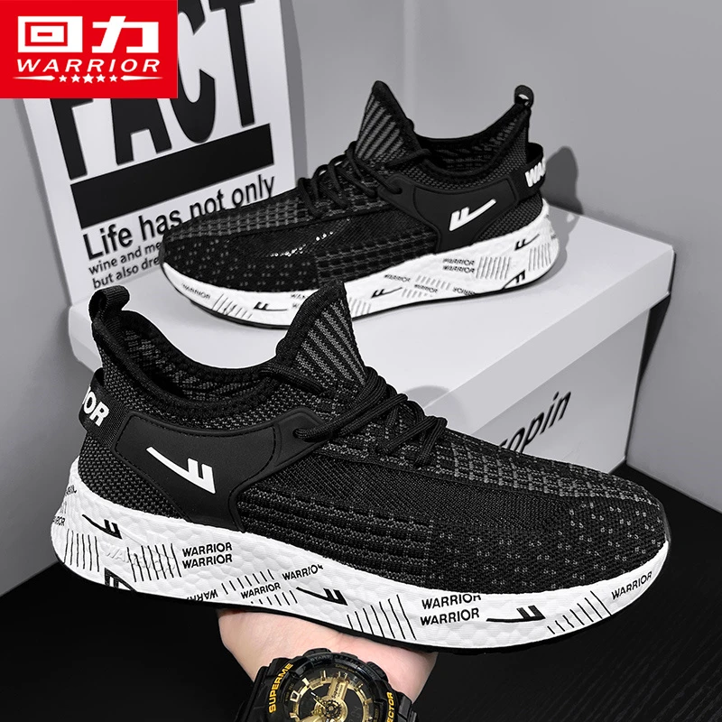 回力椰子鞋男2025新款网鞋男网面夏季透气学生厚底轻便运动鞋男款