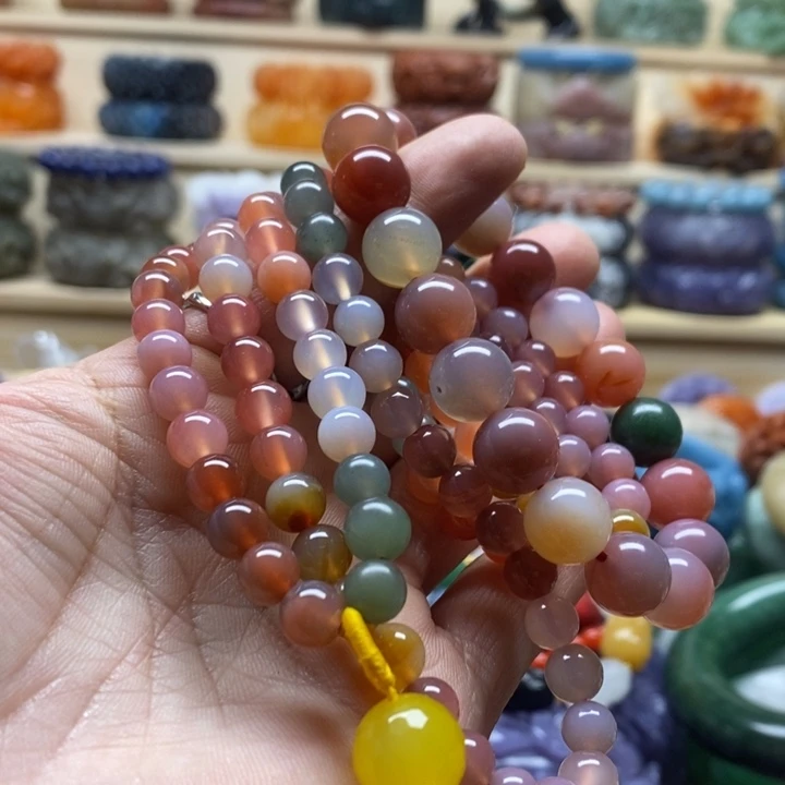 未镶嵌手镯石英质玉花*