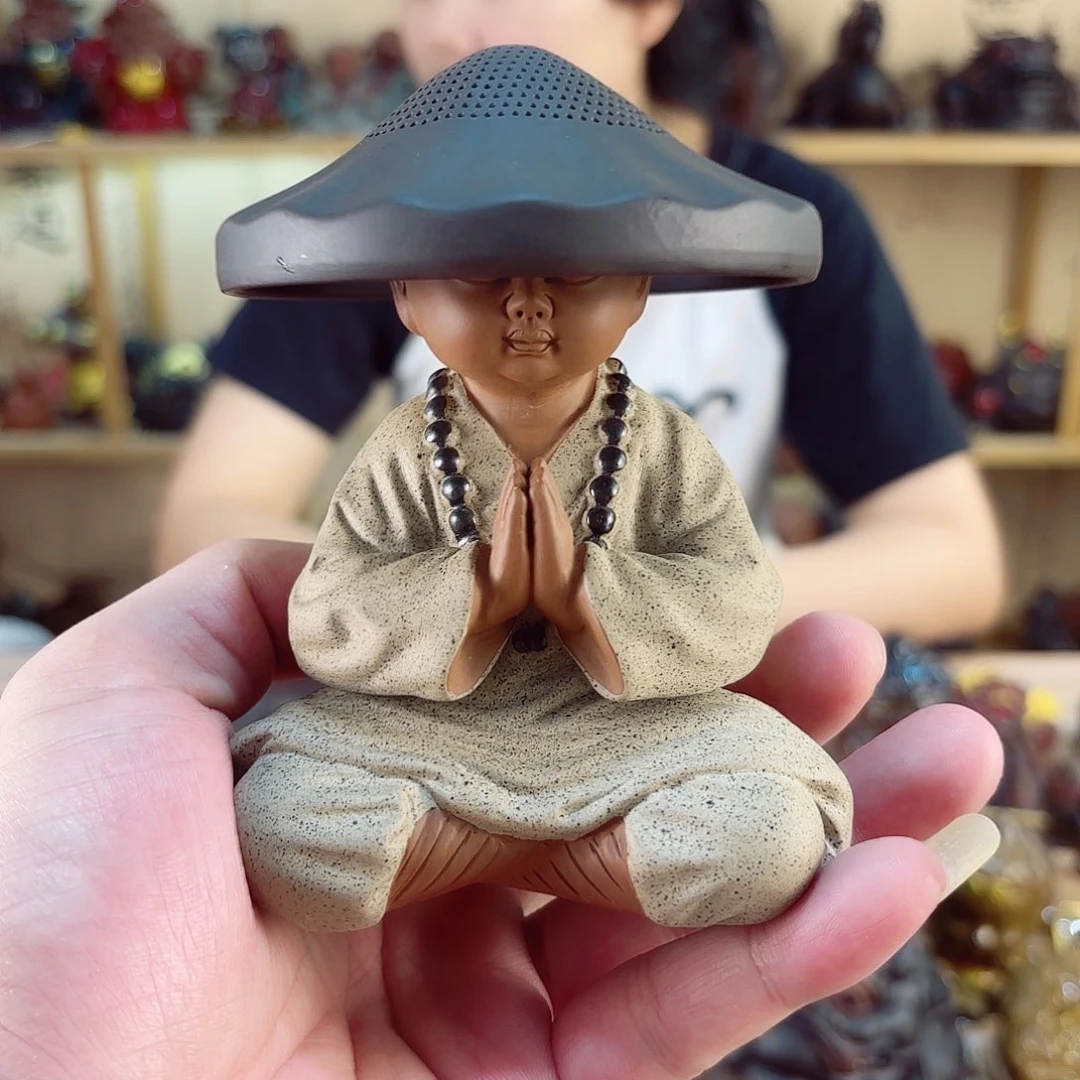 紫砂茶宠紫陶树脂茶宠摆件