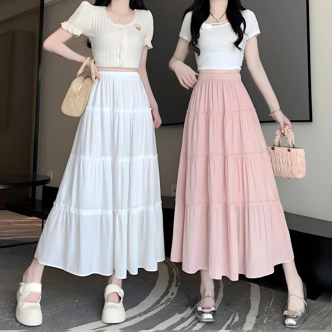 2025新款半身裙，网纱裙，百褶裙，蛋糕裙（扣号备注）