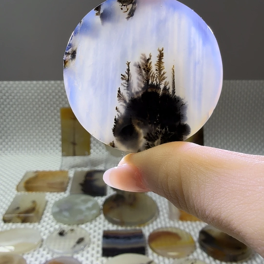 玛瑙/玉髓未镶嵌吊坠(不含链)27