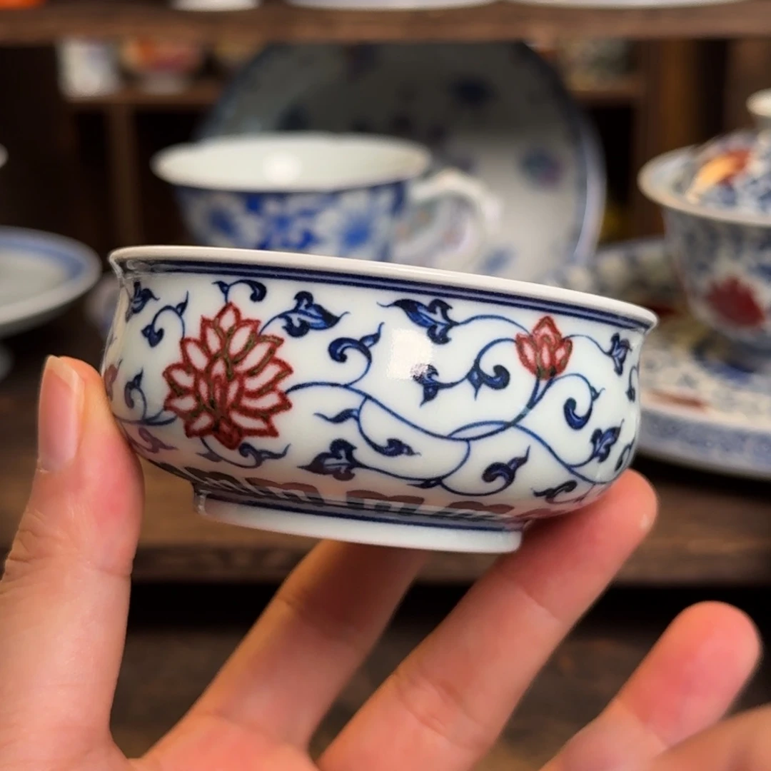 纯手工手绘陶瓷茶具