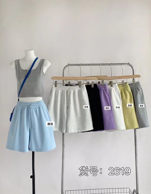 女款短裤运动休闲透气潮流夏季运动裤