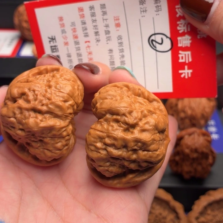 文玩核桃把件42尺蛤蟆头