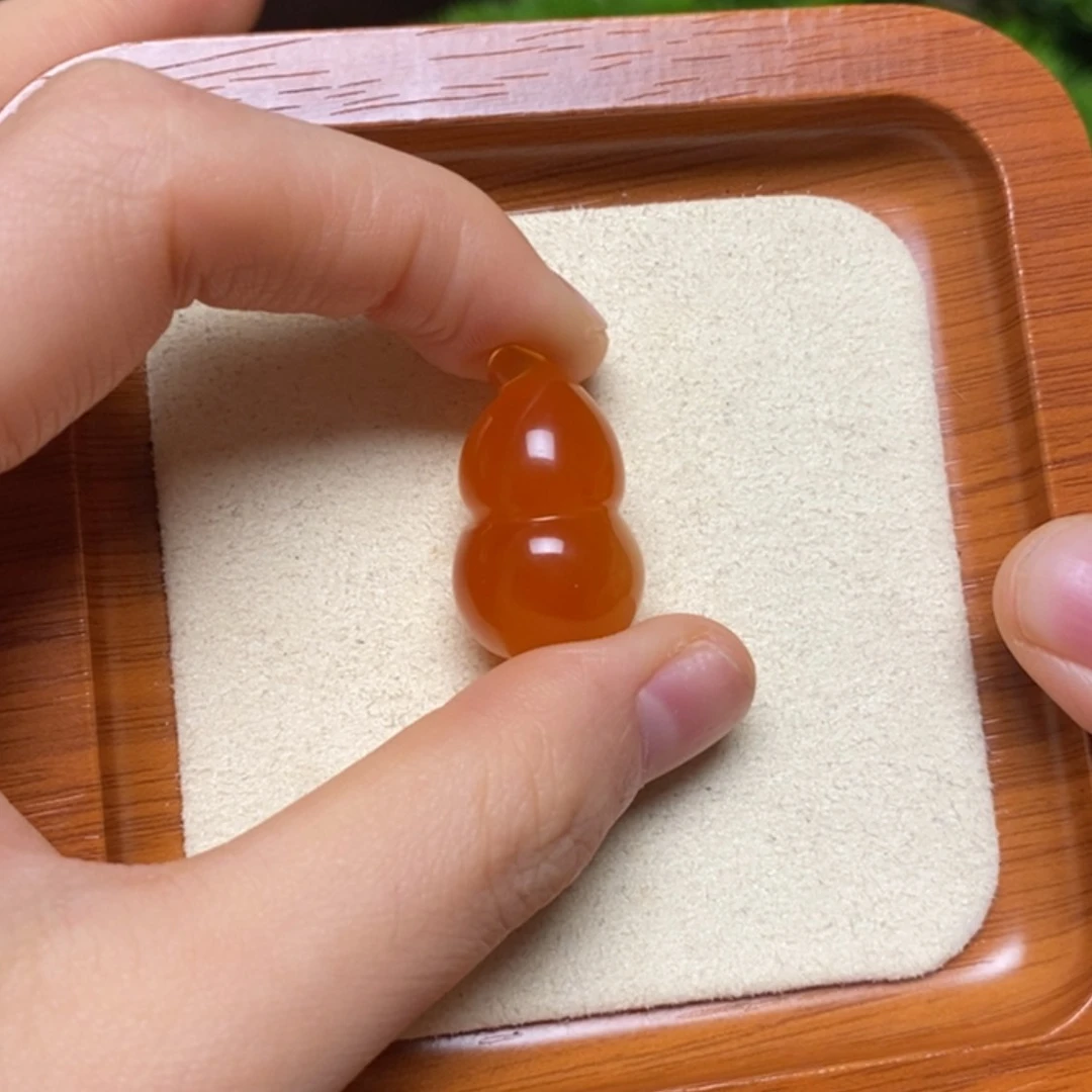 【闪购商品】裸石蜜蜡未镶嵌葫芦吊坠定制编戒指