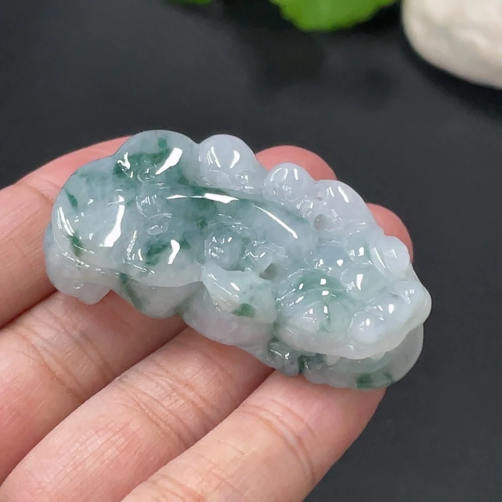 S38-天然A货翡翠-貔貅